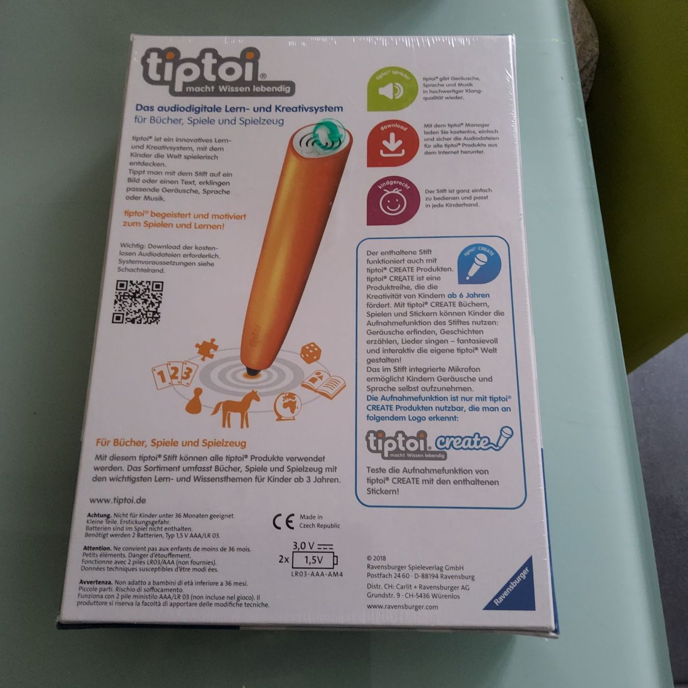 Tiptoi Spiele: Ravensburger tiptoi Stift mit Aufnahmefunktion neu – Neu und originalverpackt aus Diegten von ayla2009 1