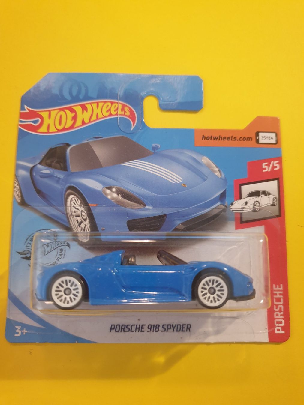 Hot Wheels Modellini d'auto: Hot Wheels PORSCHE 918 SPYDER – Nuovo e nell'imballaggio originale da Oftringen venduto da Rotor 2
