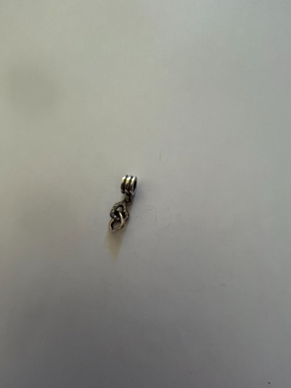 Pandora Ciondoli: Charm Pandora en argent avec 2 coeurs – Usato da Nyon venduto da Emmanuelle1260 1