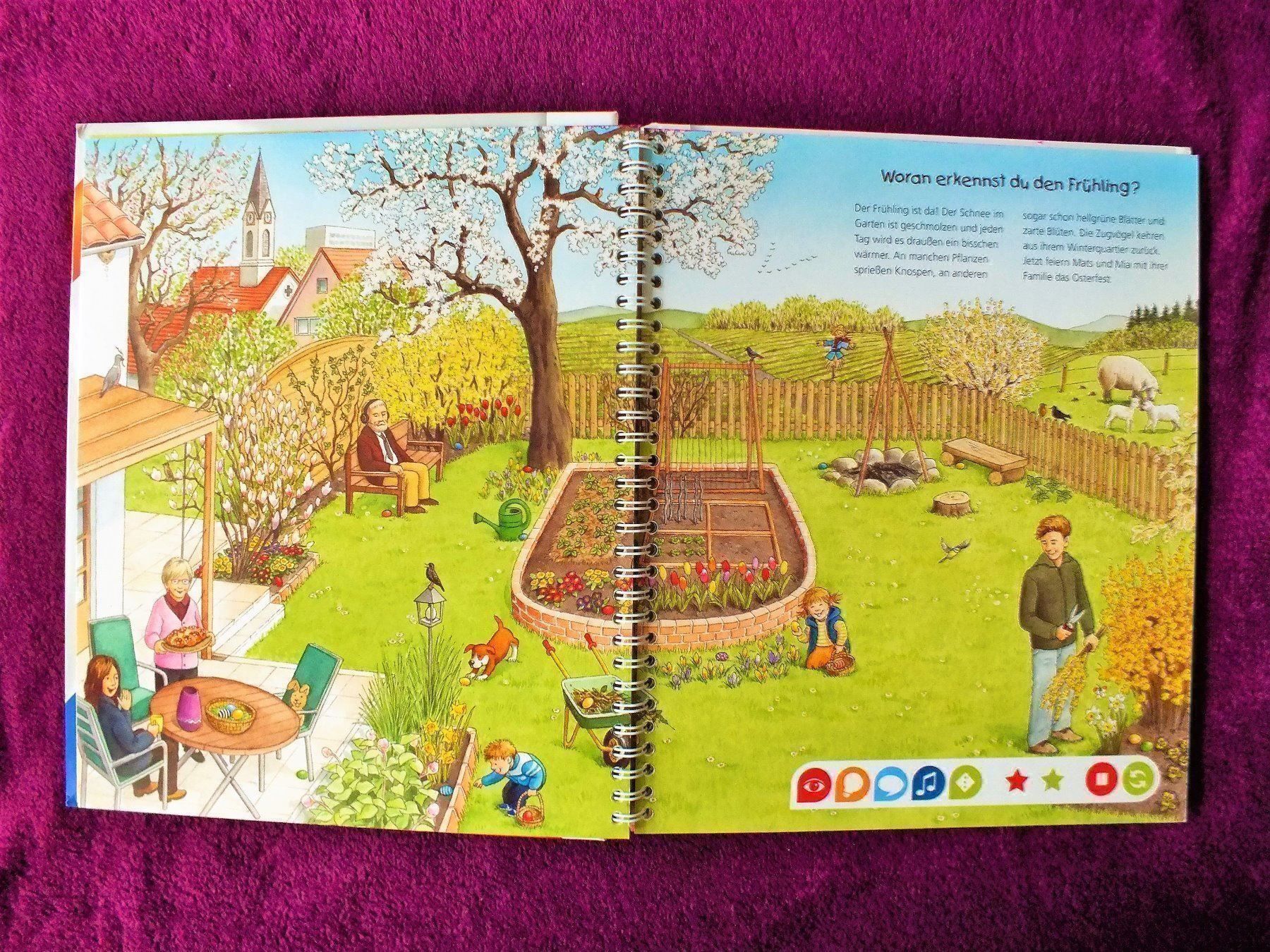 Libri: tiptoi Buch – Unsere Jahreszeiten – Usato da Müllheim Dorf venduto da Seeeule01 2