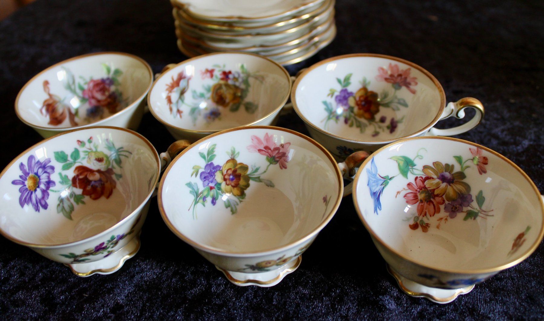Set di piatti: Mocca-Service von Tirschenreuth 20-ig teilig – Usato da Kirchlindach venduto da hekilida 1