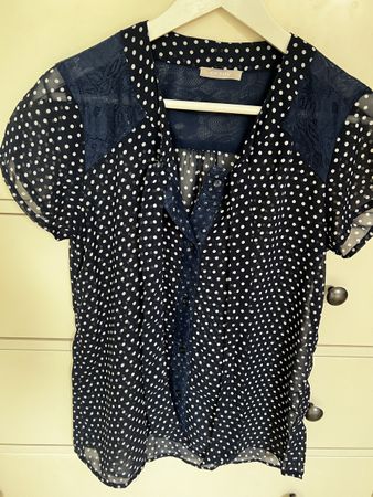Orsay Bluse dots Gr.38 neuwertig