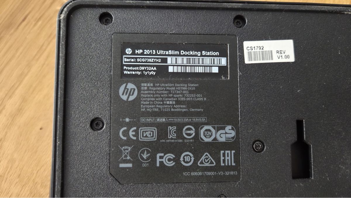 Dockingstation: Docking Station HP UltraSlim 2013 – Gebraucht aus Kriens von PedroR94 7