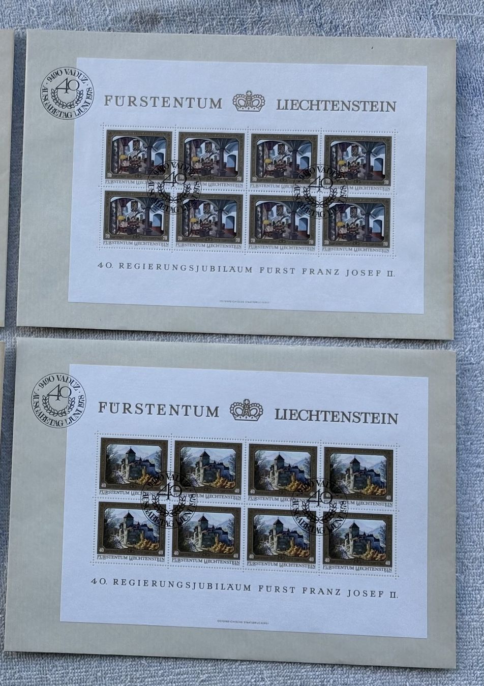 Tutti i francobolli: LOT BRIEFMARKEN LICHTENSTEIN – Usato da Ostermundigen venduto da Heavenmaus75 3