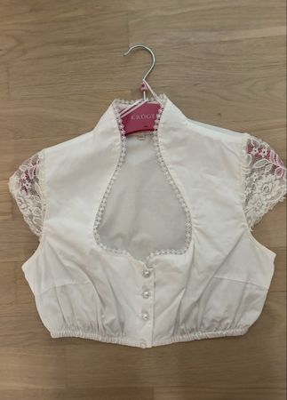 Dirndlbluse Krüger Weiss Grösse 38 