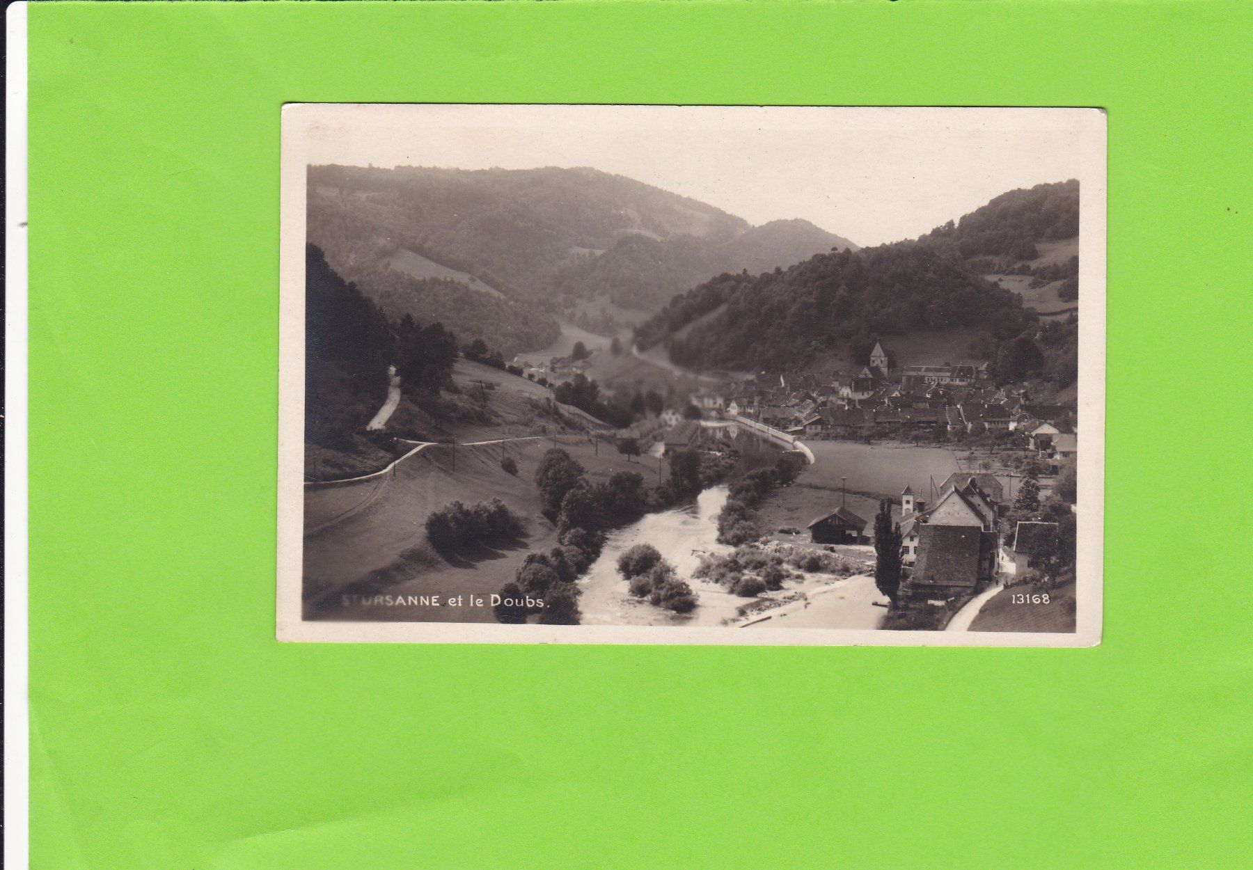 Cartoline postali: St. Ursanne et le Doubs – Usato da St. Peterzell venduto da neckertal