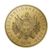 200 Jahre SSV 50 FR. Gold PP Signiert 2024 NR. 135