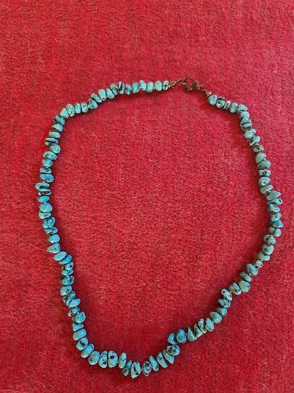 Catenine: Türkiskette, 47 cm – Usato da Gonten venduto da Pini007