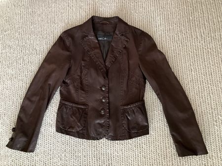 Marc Cain Jacke Leder  S/ M - N4