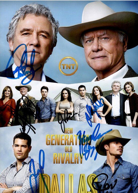 Autogramme: DALLAS Serie NEW GENERATION topfullCAST / TOP AUTOGRAMME – Gebraucht aus Egg b. Zürich von Dbunny