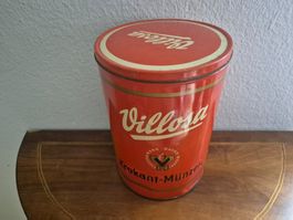 Alte Villosa Krokant Blechdose Vintage Reklame Blech Dose