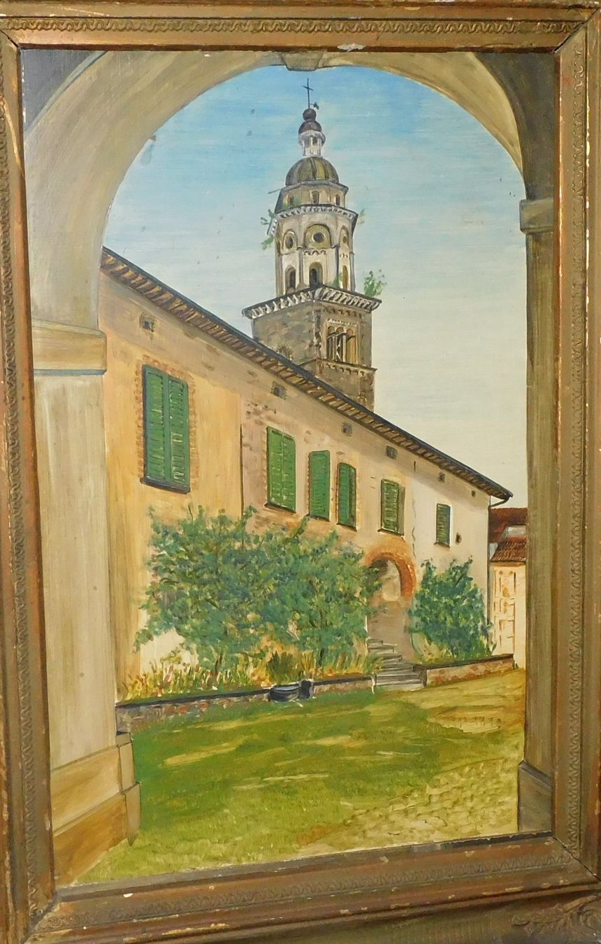 Tableaux: Kunst Ölgemälde Bild mit antik Rahmen – D'occasion à Sursee par 76 2