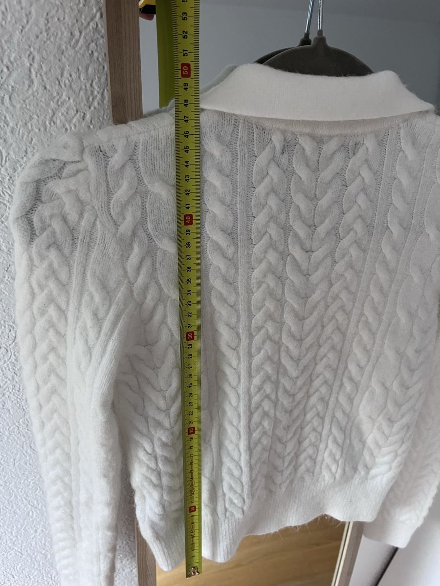 Pullover & Sweatshirts: FB Sister Pullover mit Kragen weiss Gr S  – Gebraucht aus Zürich von nat_yds5 2