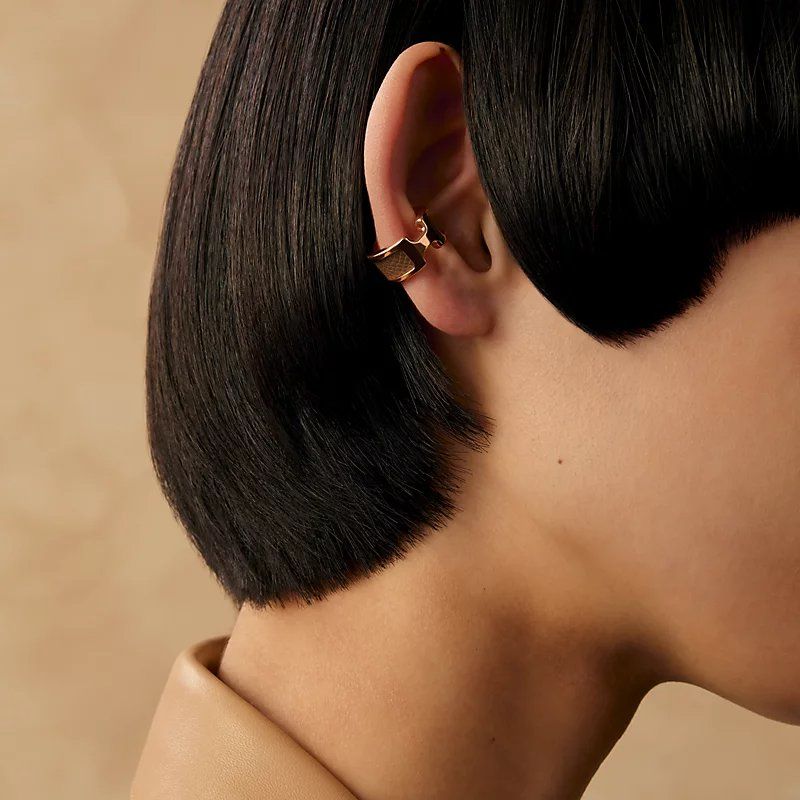 Hermès Orecchini pendenti & Orecchini a lobo: Olympe ear cuff, small model 350 CHF - Still New (Silver) – Usato da Zürich venduto da cyokopie915 5