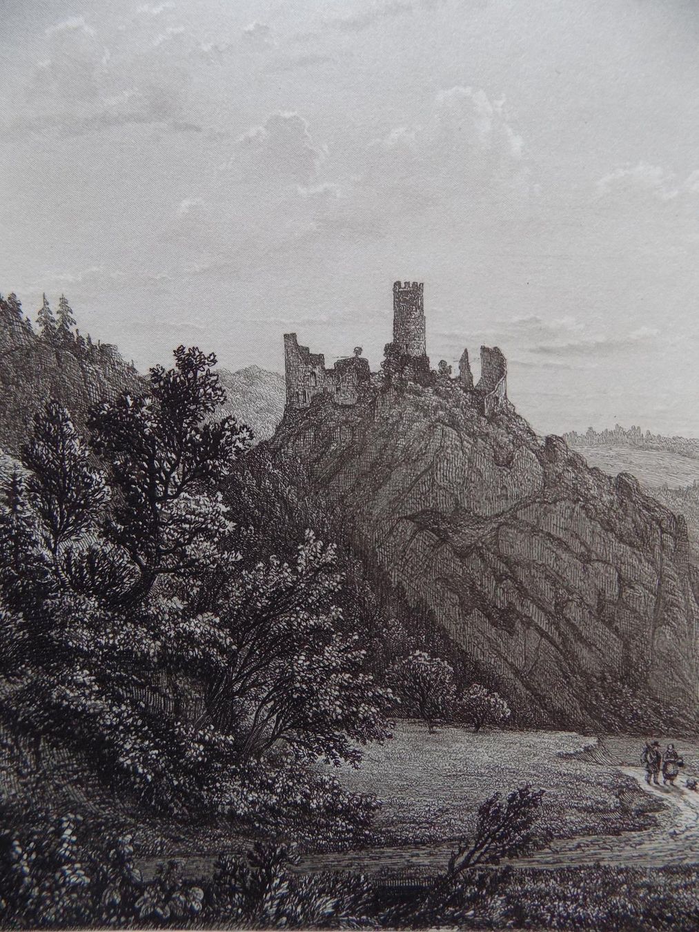 Gravures: Schloss Falkenstein Balsthal – D'occasion à Risch par Rischli15 4