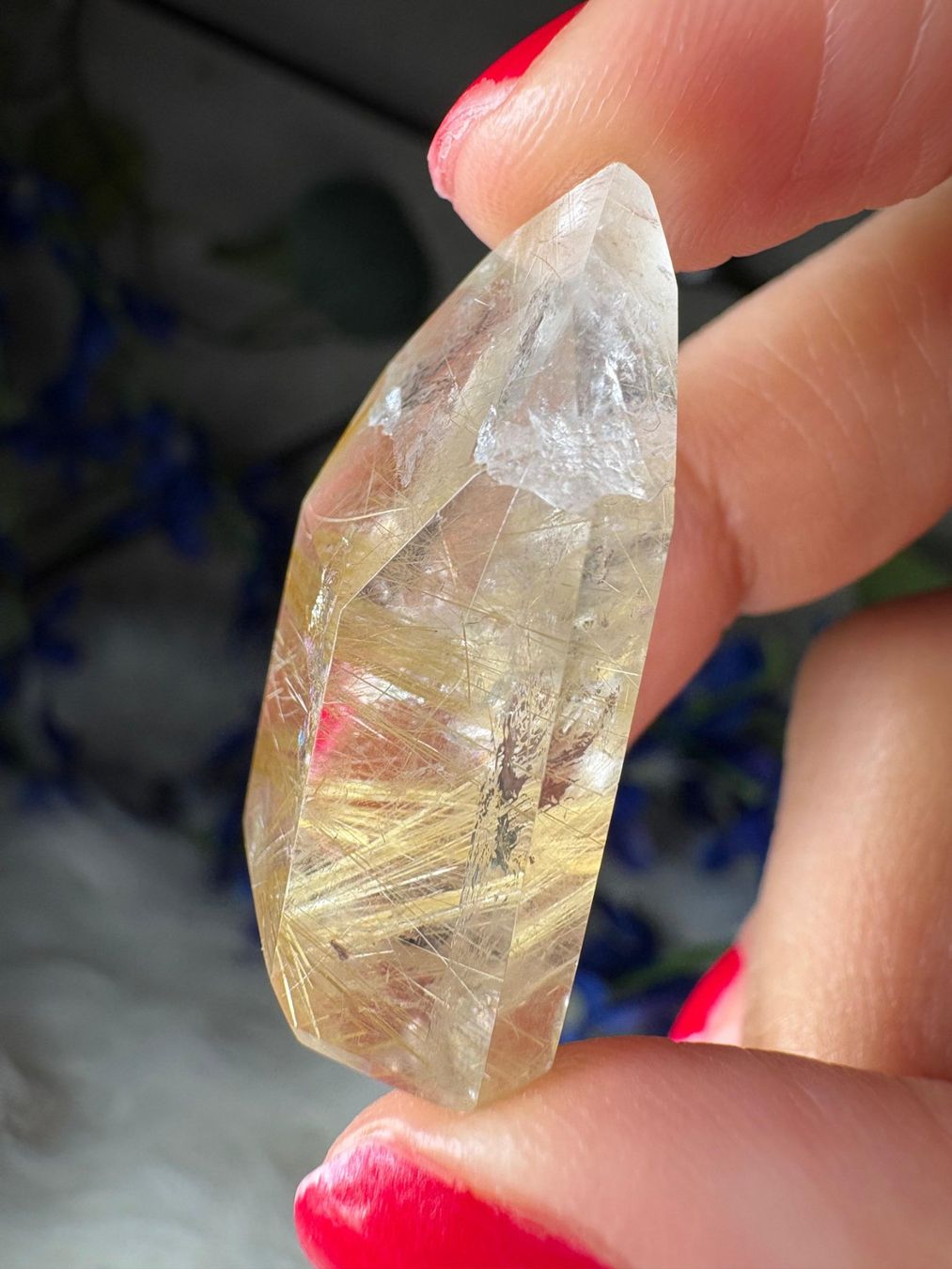 Minerali & Pietre curative: Gold-Rutilquarz – Nuovo e nell'imballaggio originale da Neuheim venduto da m.hald 6
