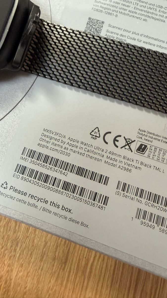 Apple Smartwatch: Apple Watch Ultra 2 DEFEKT – Defekt aus Steg im Tösstal von Beckerbande 2