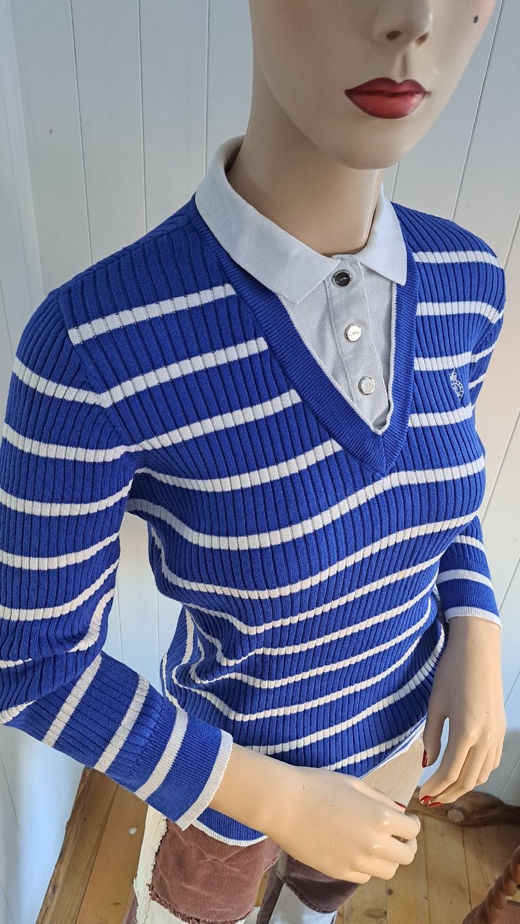 Ralph Lauren Maglioni & Felpe: RALPH LAUREN ACTIVE faux Polo Shirt Pullover M 36 38 Pulli – Usato da Mollis venduto da Fauchi99 7