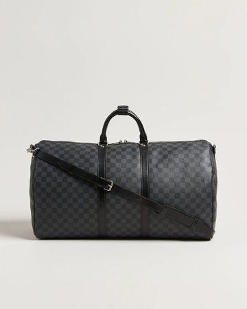 Louis Vuitton Keepall Bandoulière 55 Damier Graphite N41413