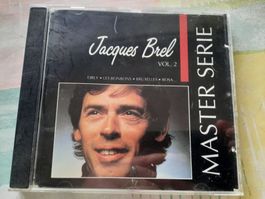 Cd Master série - Jacques Brel  - Volume 2