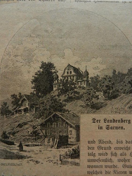 Incisioni: Der Landenberg Sarnen – Usato da Risch venduto da Rischli15 3