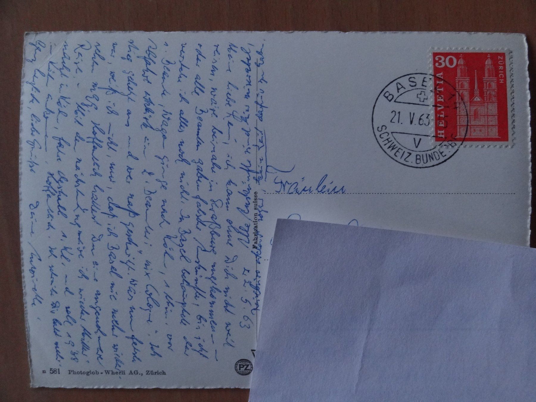 Cartoline postali: Bâle - 11 vues - 1963 – Usato da St Léonard venduto da Riglin 1