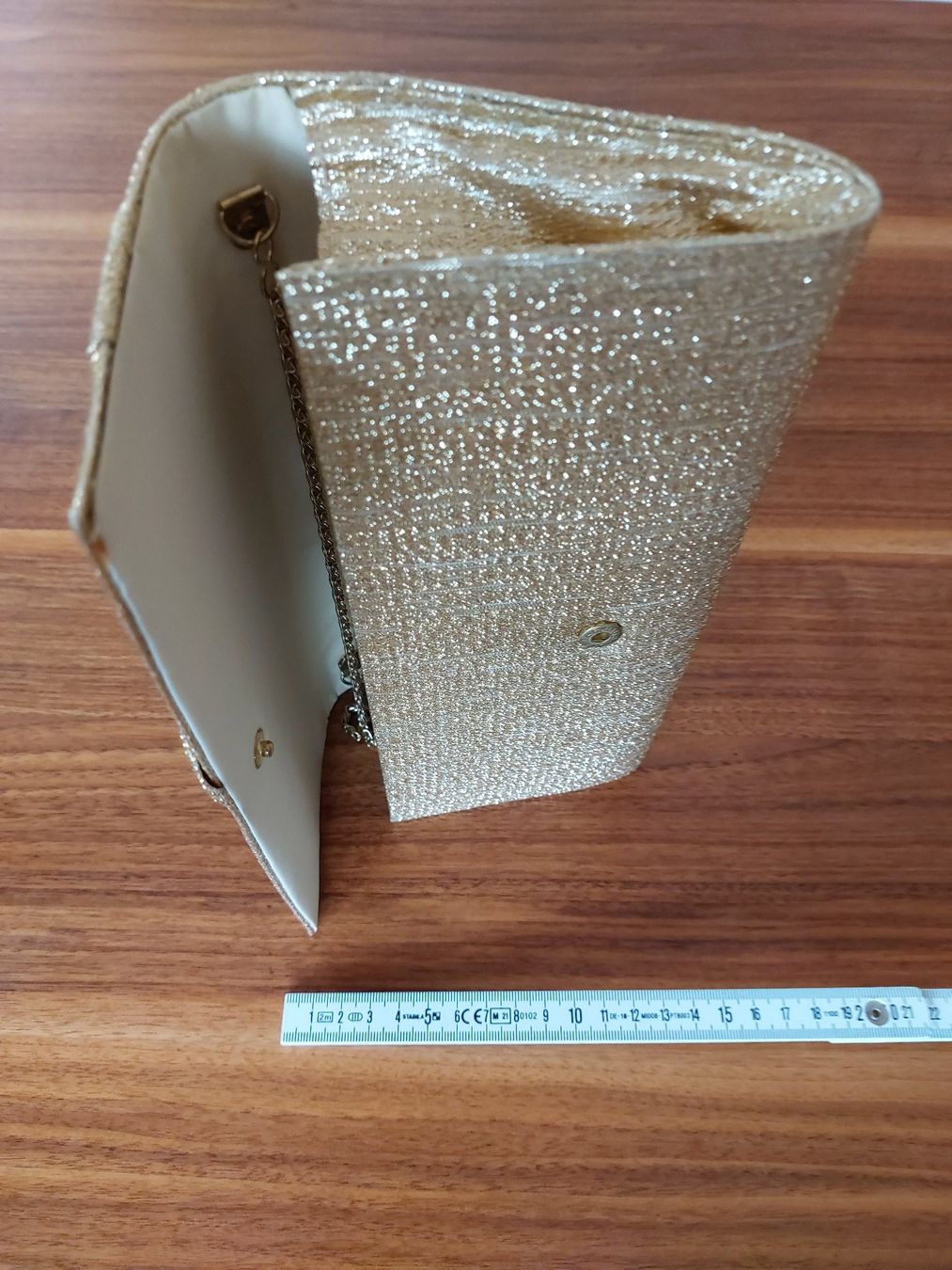 Borse da donna: Damen Handtasche in Goldlook – Usato da Meilen venduto da dudel01 4