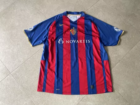 Maillot/Trikot FC Basel Nike XXL #11 CHIPPERFIELD autogramm