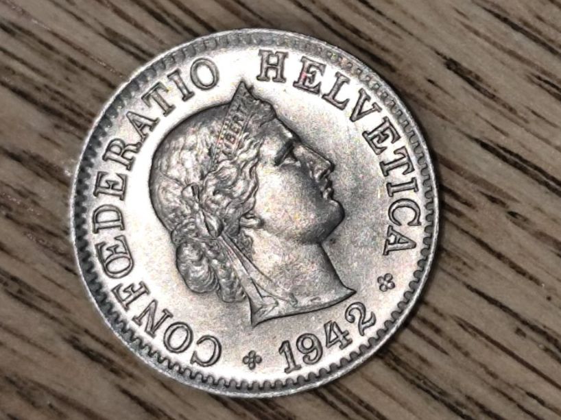 Tutti le monete: ==> 5Rp 1942 stgl/-stgl <== – Usato da Bern venduto da b.man_is_back 1