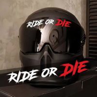 Sticker Aufkleber " Ride or Die " Bike Motorrad