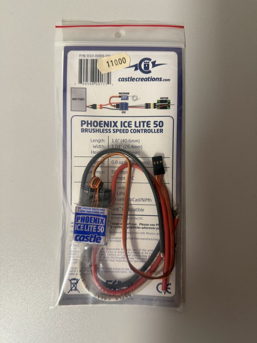 RC Modellbau: CASTLE PHOENIX ICE LITE 50A Brushless Regler – Neu und originalverpackt aus Oensingen von Krawa 1