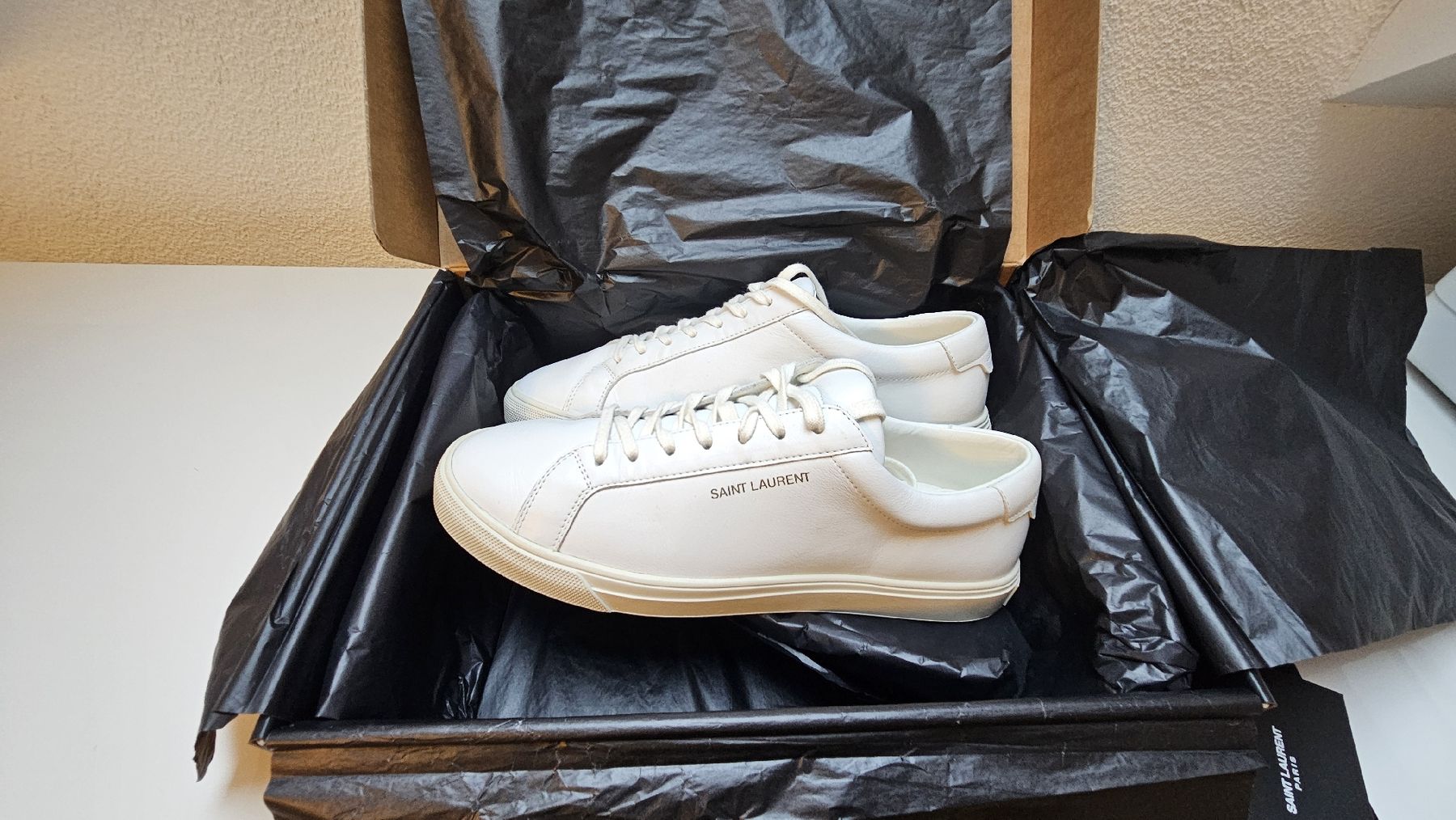 Saint Laurent Scarpe da donna: Saint Laurent Sneaker, weiss Grösse 39 – Usato da Kloten venduto da Jay_s_922 2