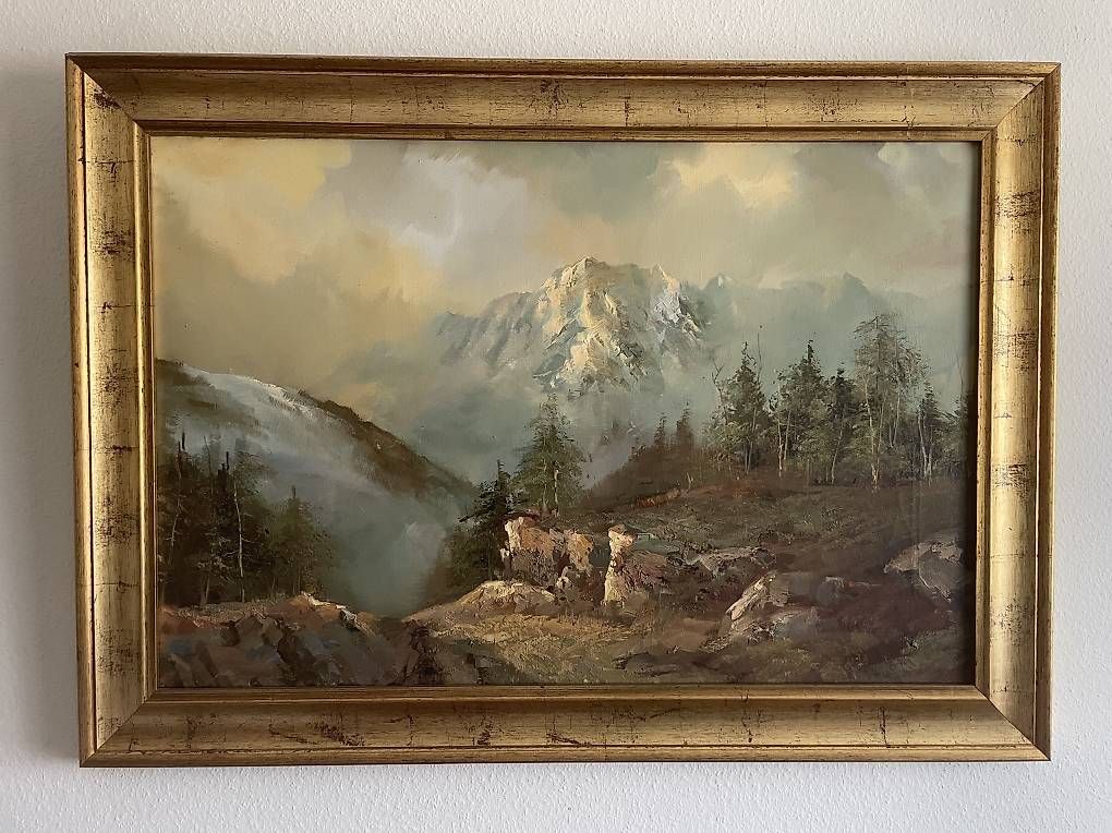 Dipinti: Bild Berglandschaft – Usato da Muttenz venduto da OlivierE