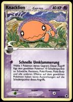 Knacklion 69/101 Pokémon EX Dragon Frontiers