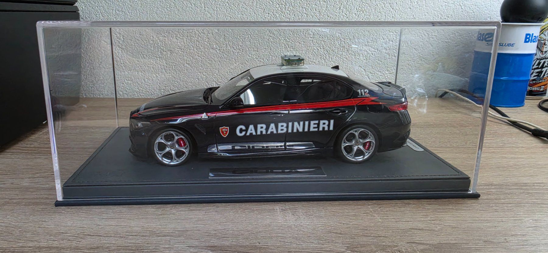 BBR Models Modellini d'auto: Alfa Romeo Giulia QV Carabinieri BBR Model – Nuovo e nell'imballaggio originale da Bellikon venduto da Kekko11