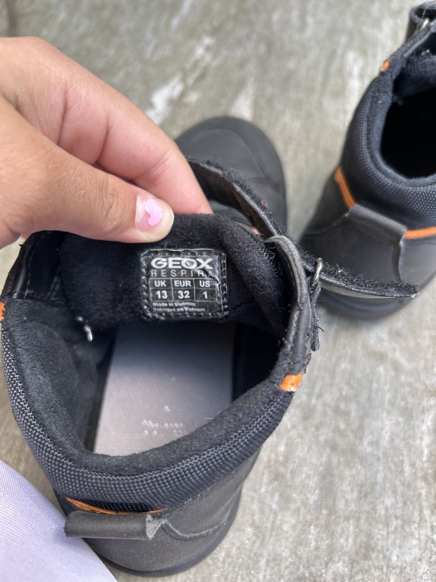 Geox Scarpe per ragazzi: Kids Geox black basket Gr32 – Nuovo (secondo la descrizione) da Zürich venduto da mjh48 4