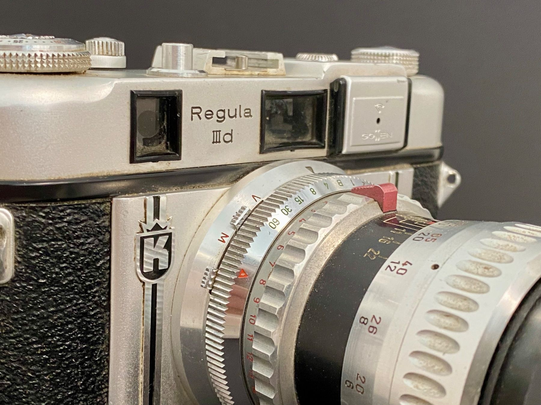 Fotocamera: Regula IIId avec pochette pour objectif – Usato da Sion venduto da ROBY_ROBY_ROBY 2