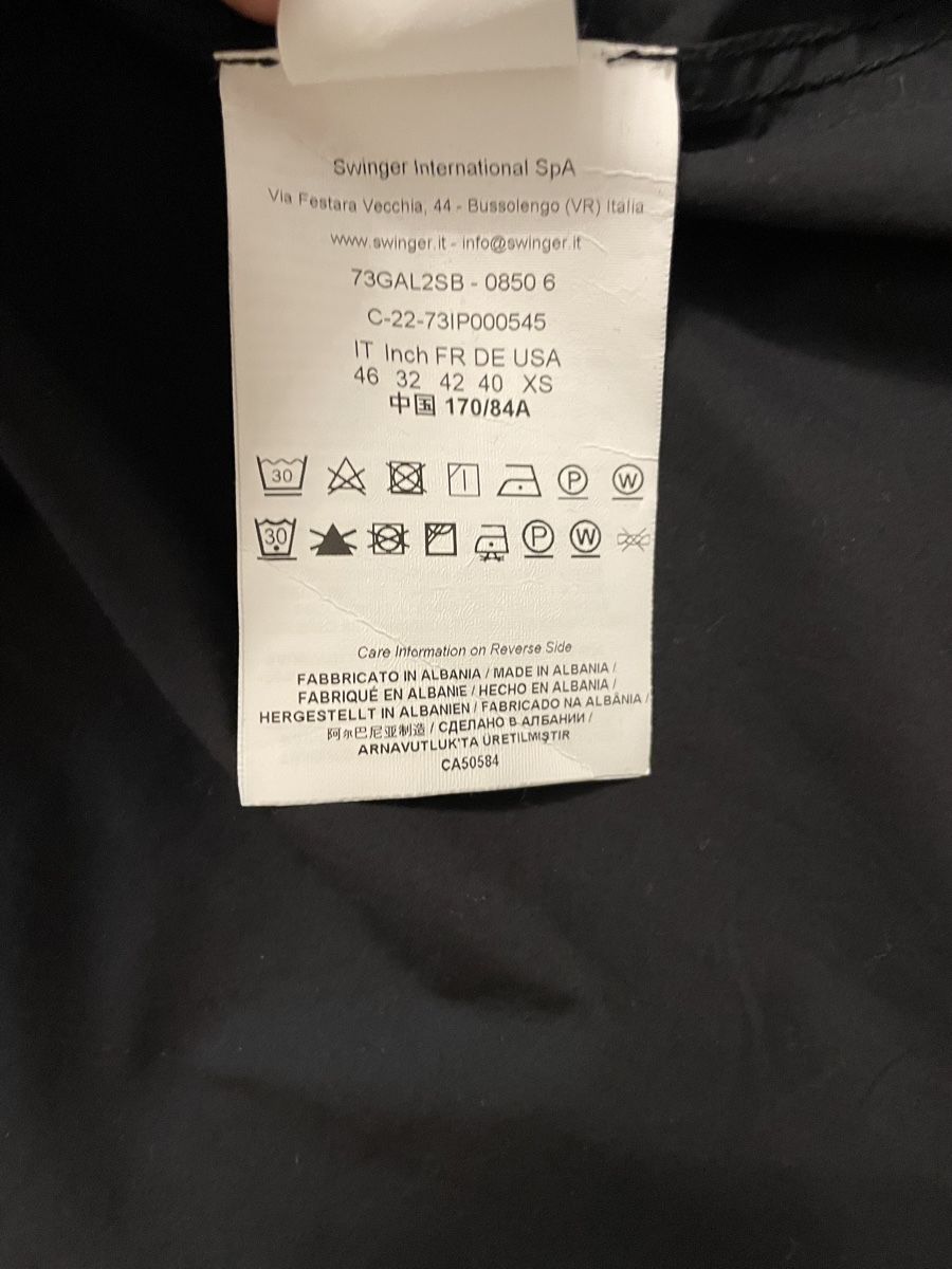 Versace Camicie: Versace Jeans Couture Hemd, Schwarz, – Usato da Niederhasli venduto da cak_g6nb 1