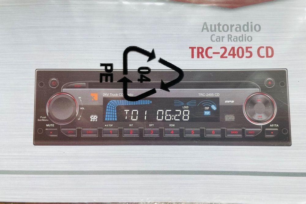 Autoradio TRC-2405 CD neu und originalverpackt- 24V (Neu und ...
