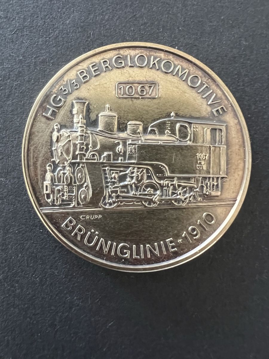 Medaglie: 75 Jahre Schweizerische Bundesbahnen – Usato da Kriens venduto da Renggi70