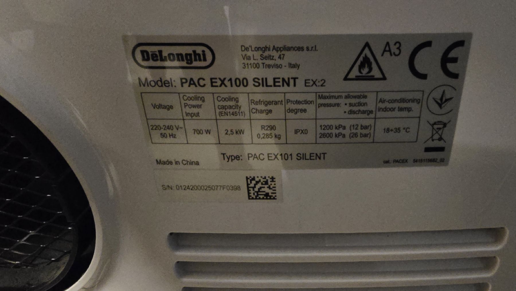 De'Longhi Condizionatori: DeLonghi Klimagerät Pinguino – Usato da melchnau venduto da lua_lrz7 5