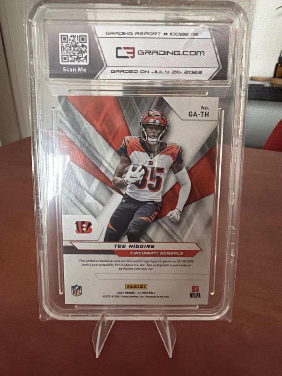 NFL Sammelbilder & Trading cards: NFL - Tee Higgins - XR Auto Patch Insert - C3G9.5 – Gebraucht aus Bern von sam_25hm 1