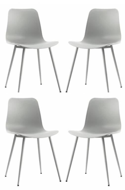 Pfister Stühle: Stühle 4er Set, SAMIA Möbel Pfister, grau/blau – Gebraucht aus Bern von christinagrimm