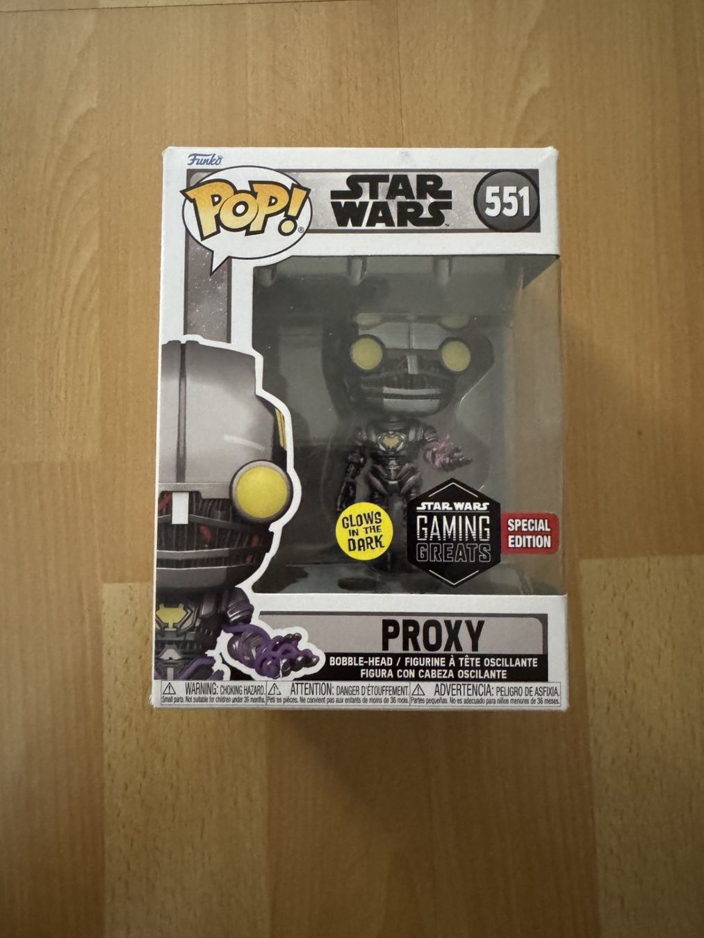 Funko Figurines: Funko Pop PROXY GLOW IN THE DARK STAR WARS SPECIAL EDITION – Neuf avec emballage d'origine à Neuenhof par H.mot