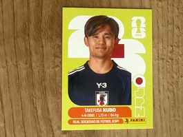 Panini FIFA World Cup 2026 Sticker Takefusa Kubo  JPN 12