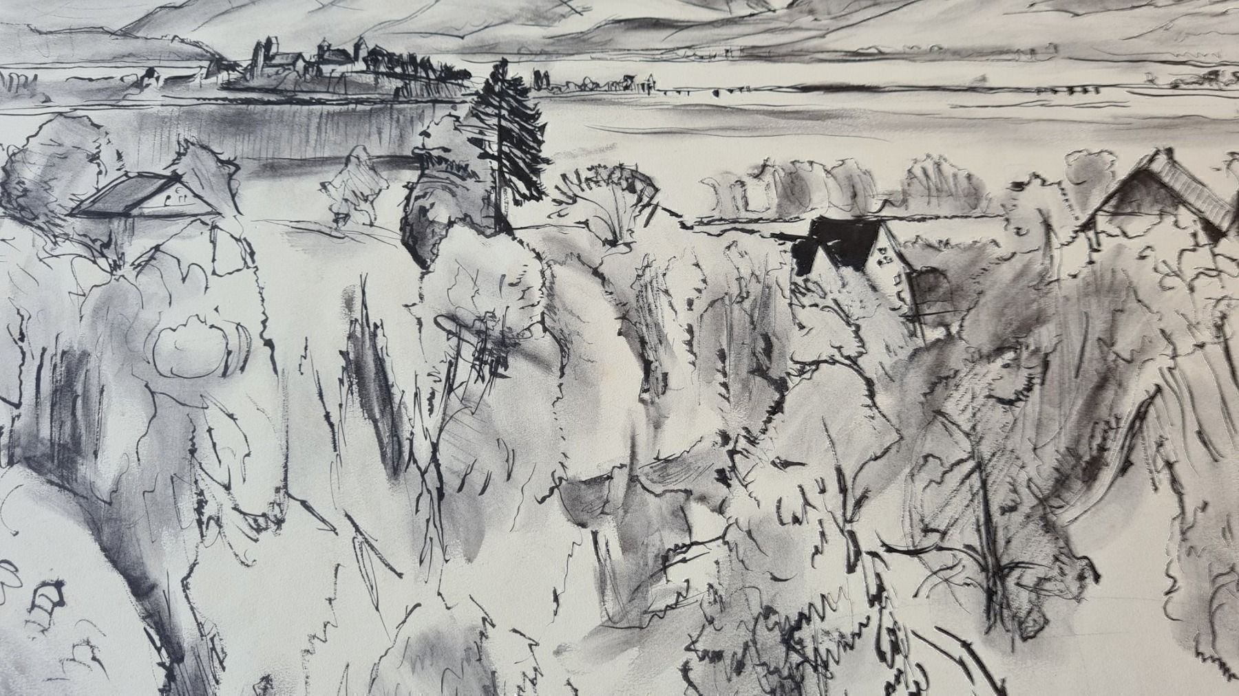 Poster & Bilder: Paul Burckhardt Tusche – Gebraucht aus Emmenbrücke von Kunstankaufverkauf9 2