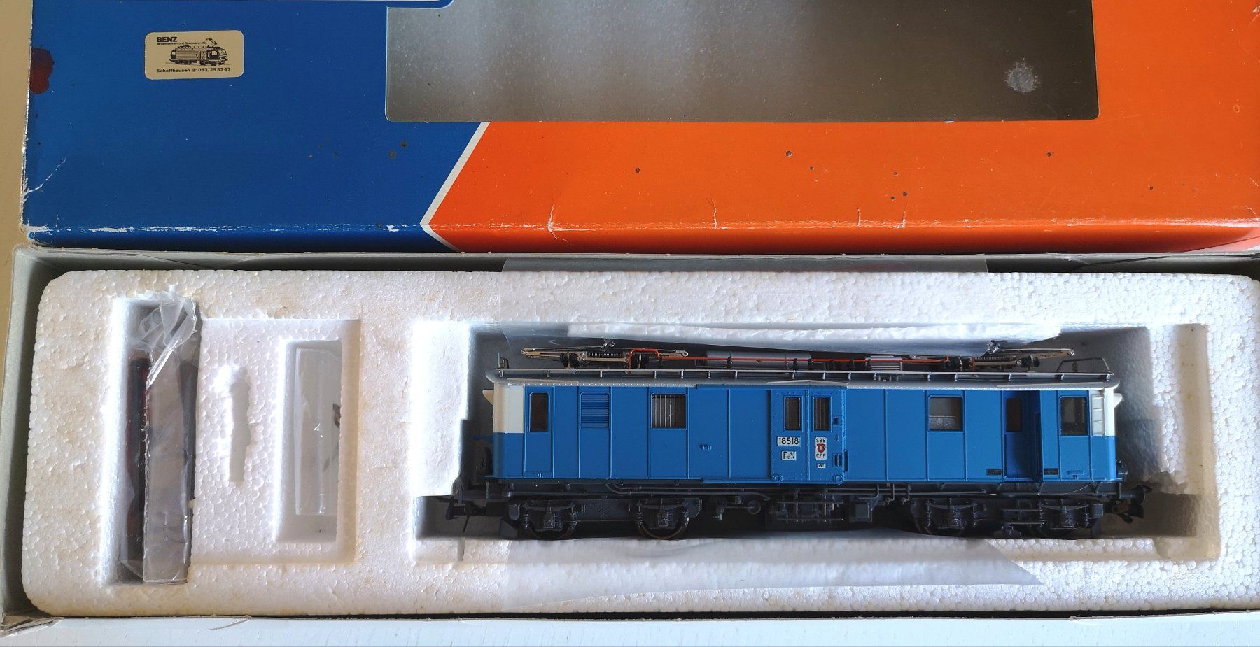 Roco Modellini di ferrovie: Roco Fe 4/4 SBB ( Arbeiter-Pullman ) H0 DC Analog – Usato da Rheinfelden venduto da Goggo5 8