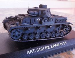 Panzer IV Ausf F1 Kurzrohr - 1/72 Modell - Wehrmacht WW2