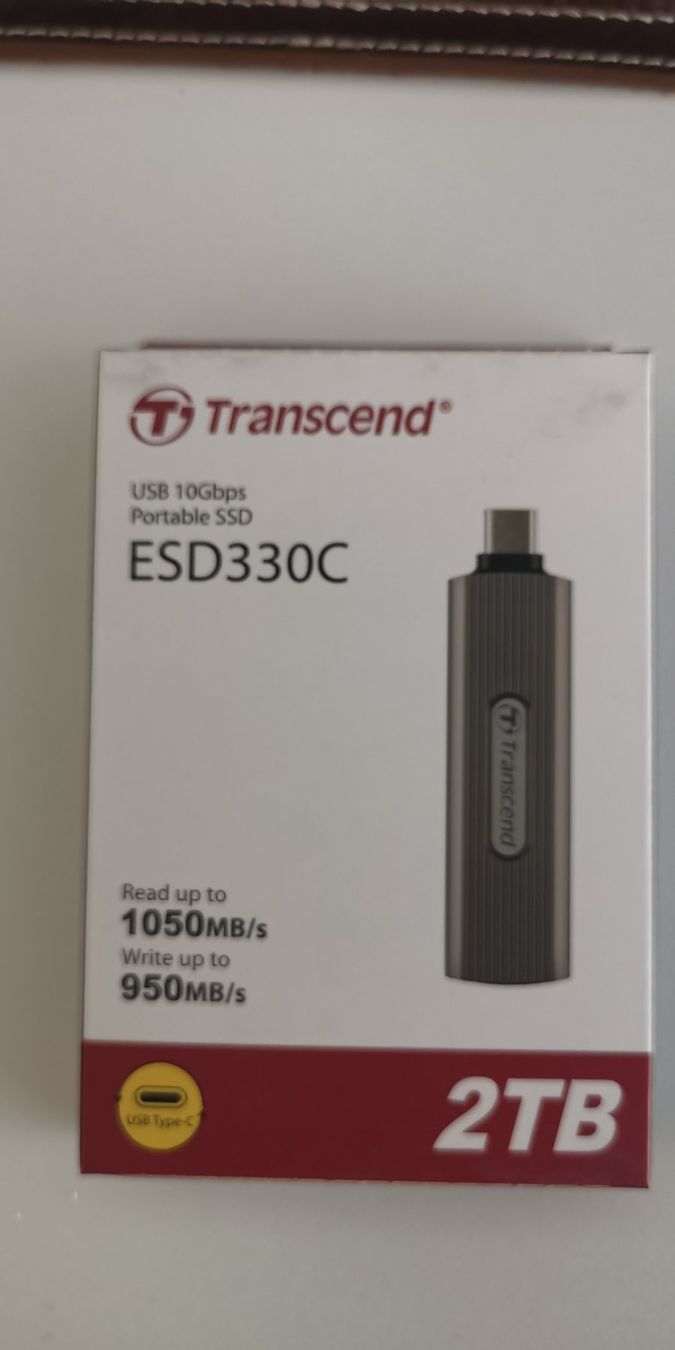 Dischi rigidi: Transcend 2 TB usb portable SSD ESD 330C – Nuovo e nell'imballaggio originale da Dietikon venduto da nes_ml6m