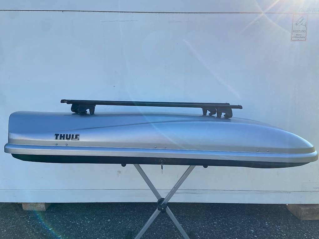 Dachboxen: XL Dachbox Thule mit oder ohne Träger – Gebraucht aus Leuzigen von Doppelrad